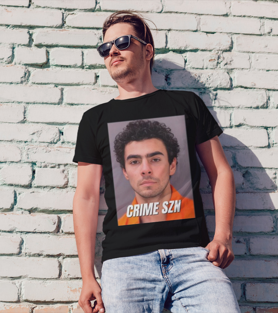 CRIME SZN Luigi Mangione Free Season T-Shirt