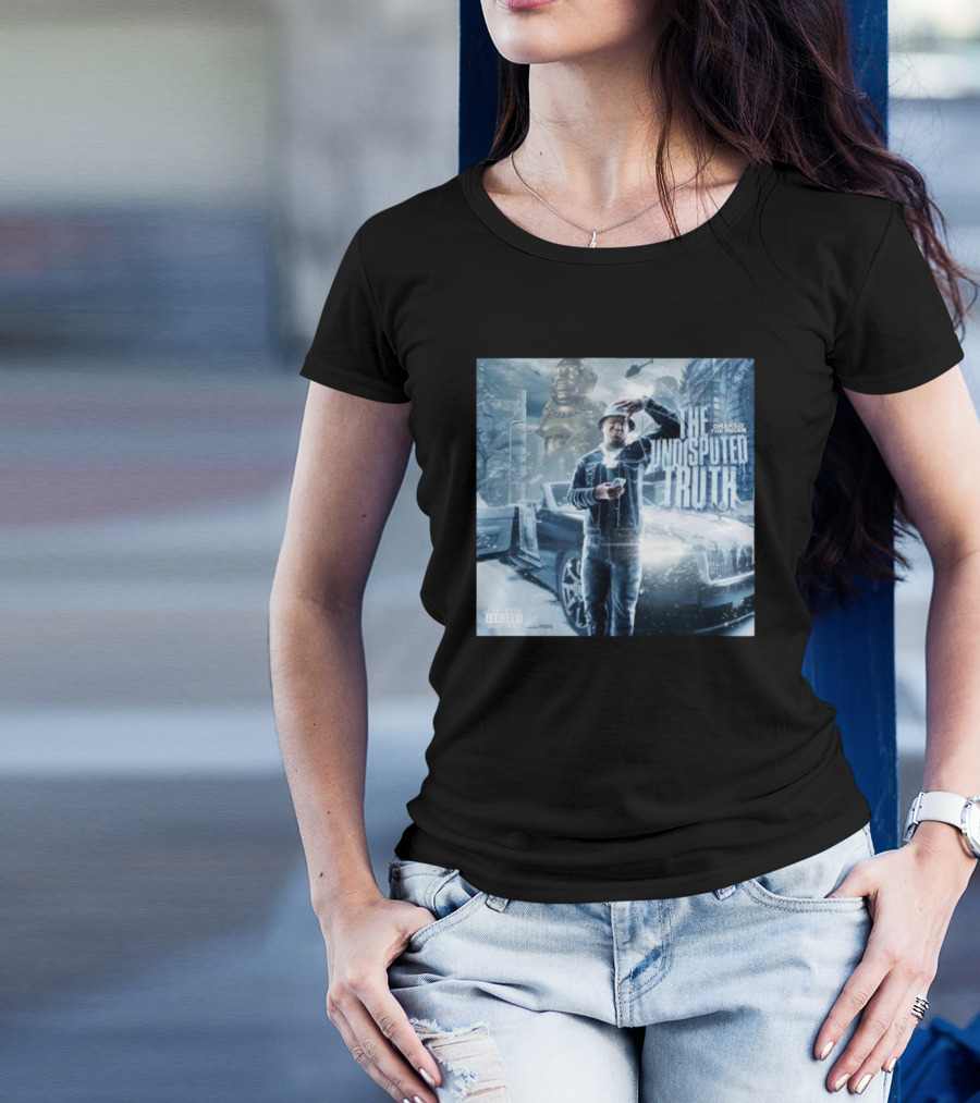 Drakeo The Ruler The Undisputed Truth Album Cover Snowy City Scene T-Shirt