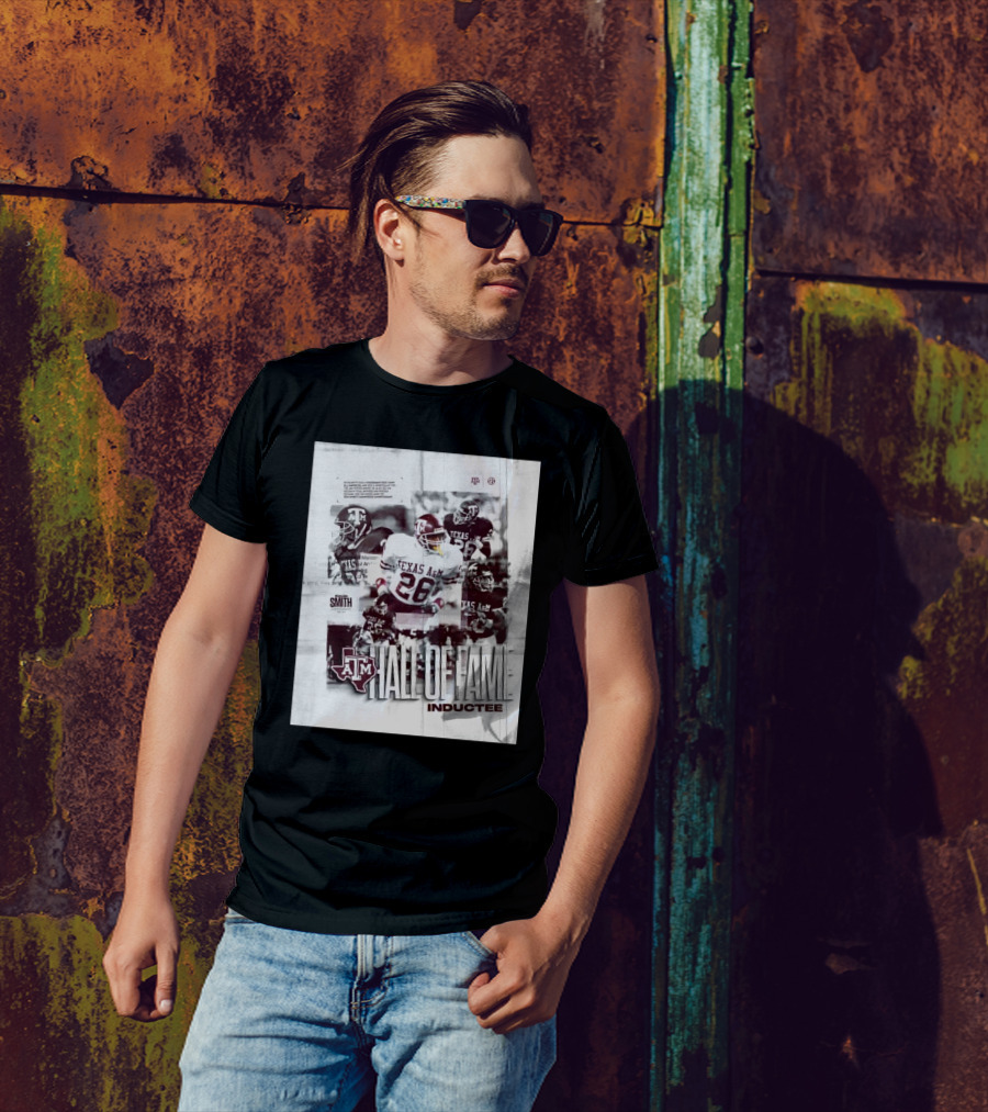 Texas A&M Aggies Kevin Smith Hall Of Fame Inductee Legendary Achievement T-Shirt