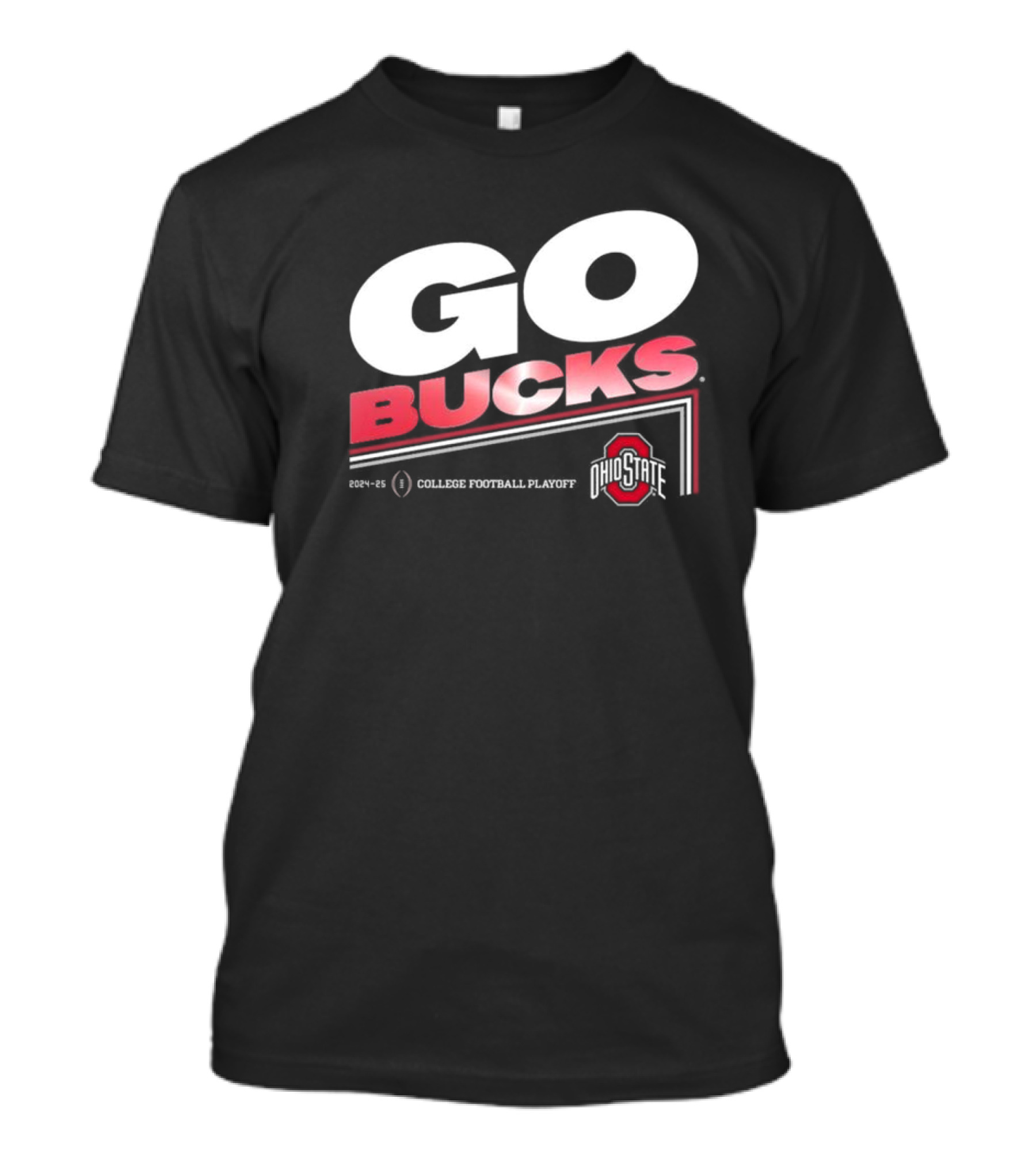 Ohio State Buckeyes 2024-25 College Football Playoff Go Bucks T-Shirt