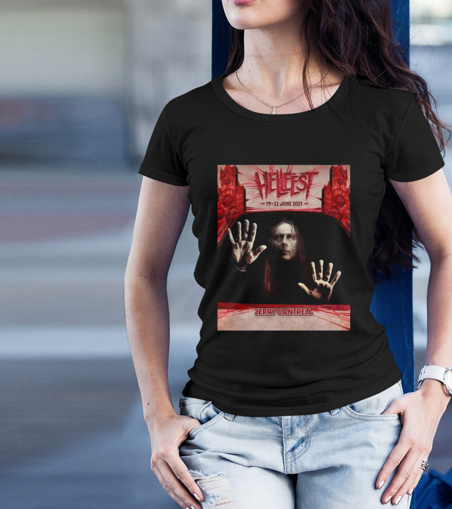 Hellfest 19-22 June 2025 Jerry Cantrell T-Shirt