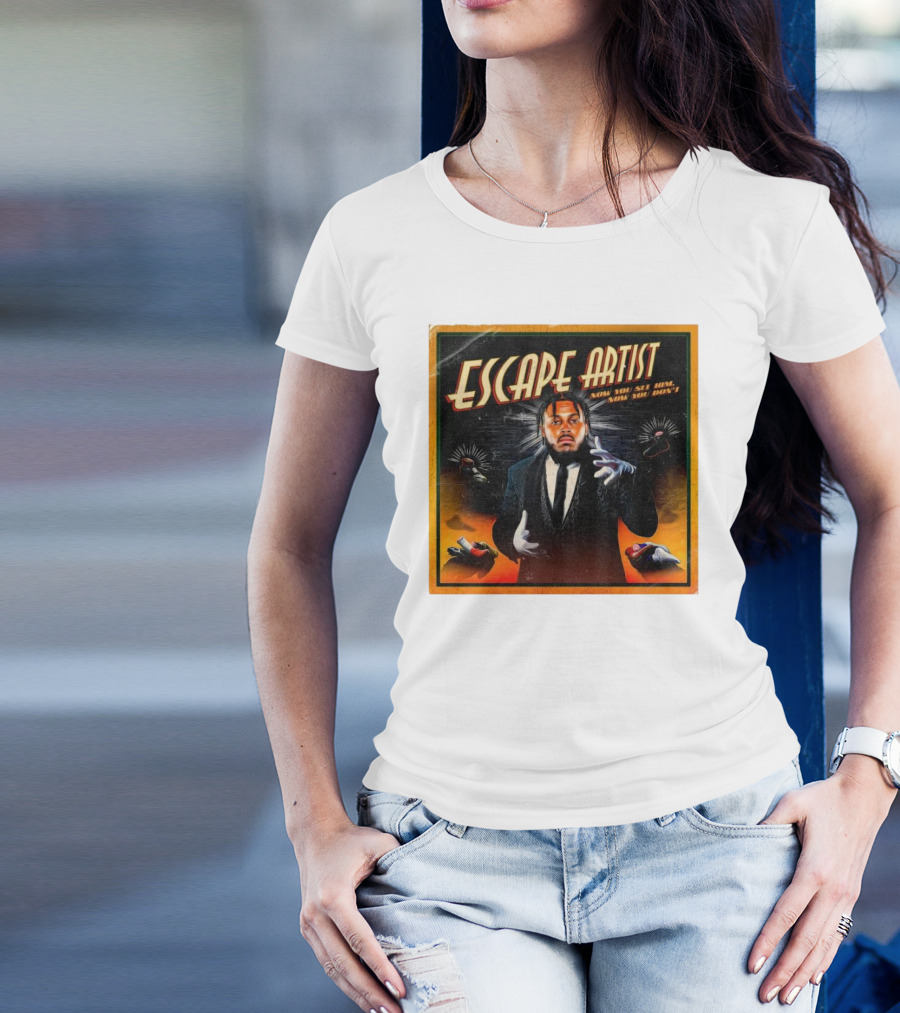 Escape Artist Now You See Him Now You Don't T-Shirt
