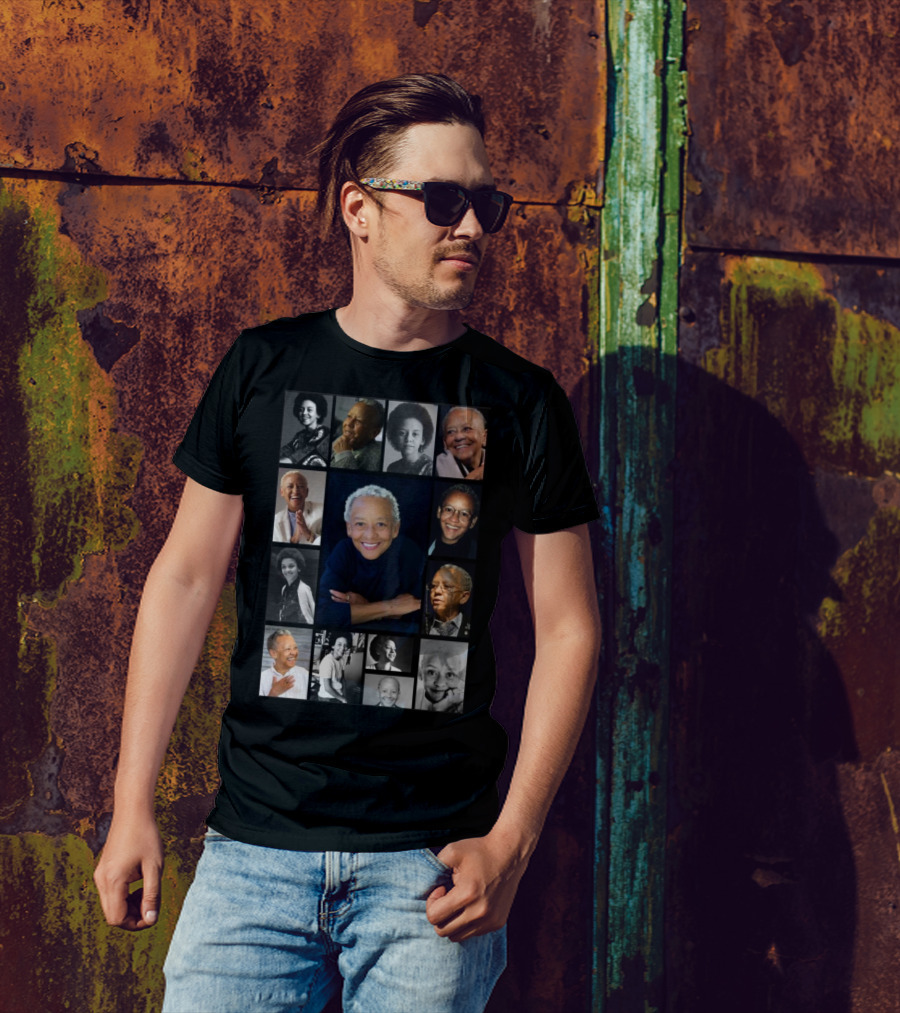 Rest In Power To One Favorite Phenomenal Poet Nikki Giovanni Memorable Portraits T-Shirt