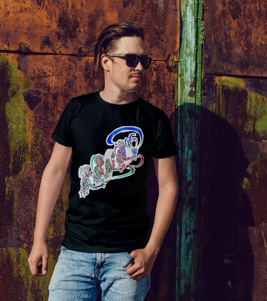 A Joyful Noise Bell Ringers Whimsical Line T-Shirt