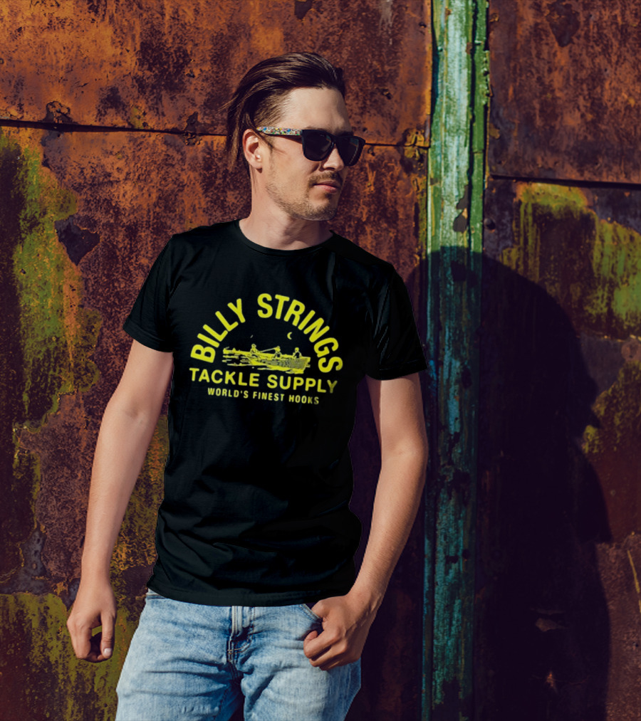 Billy Strings Tackle Supply World's Finest Hooks Summer T-Shirt