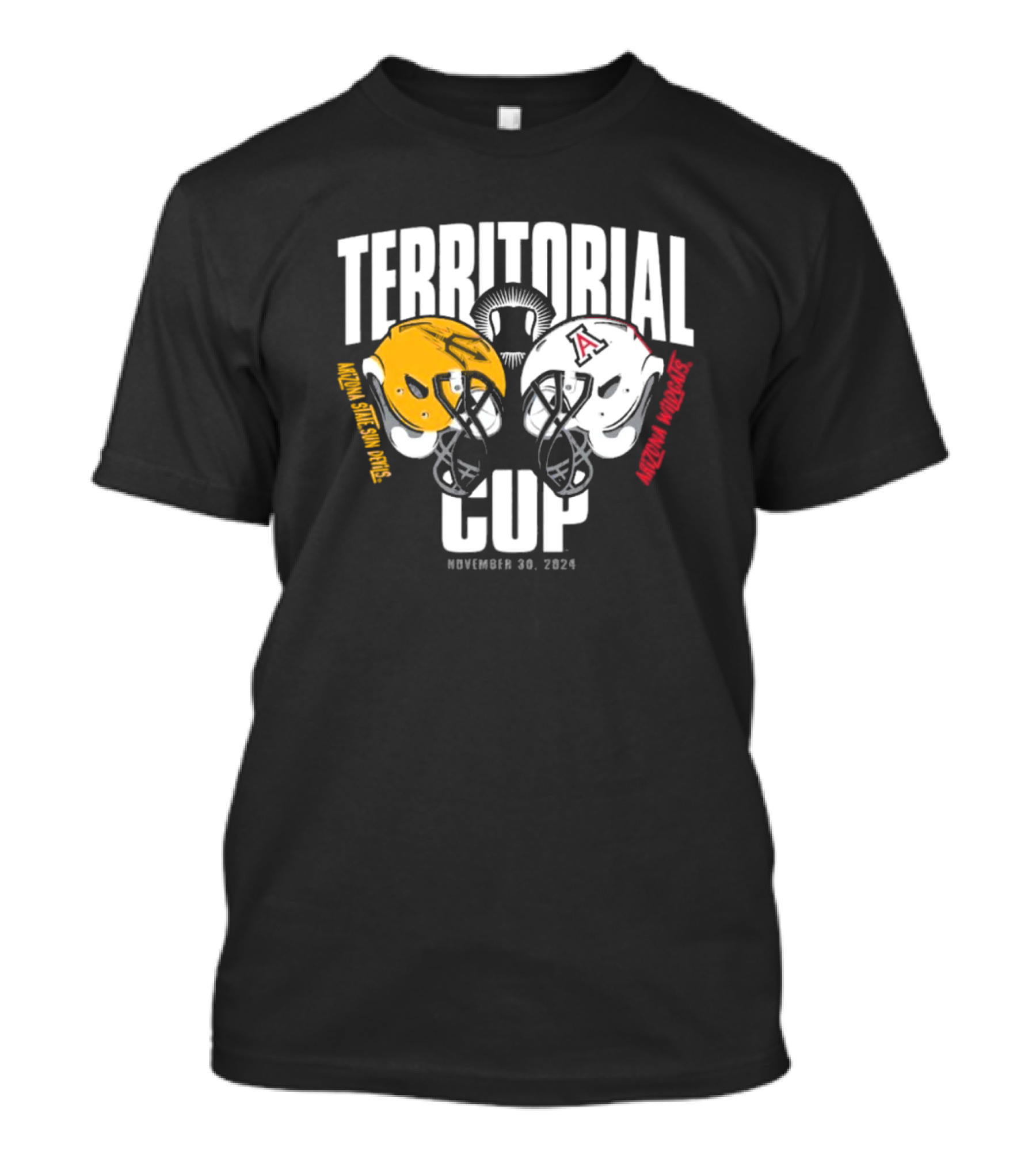 Arizona State Sun Devils Vs Arizona Wildcats Territorial Cup November 30 2024 Football Gameday T-Shirt