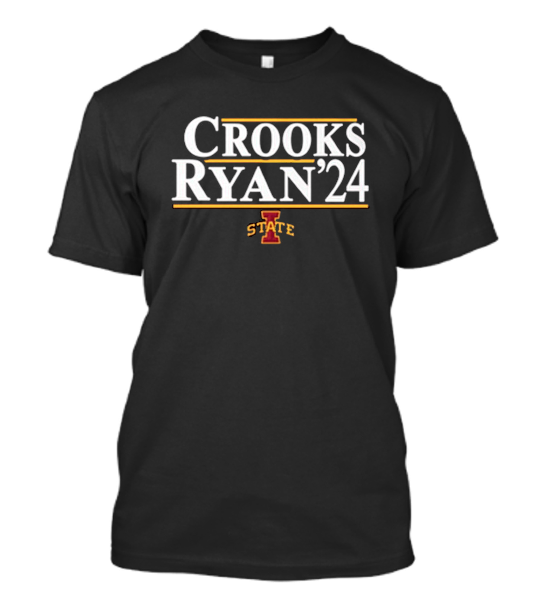 Crooks Ryan '24 Iowa State Cyclones Presidency T-Shirt