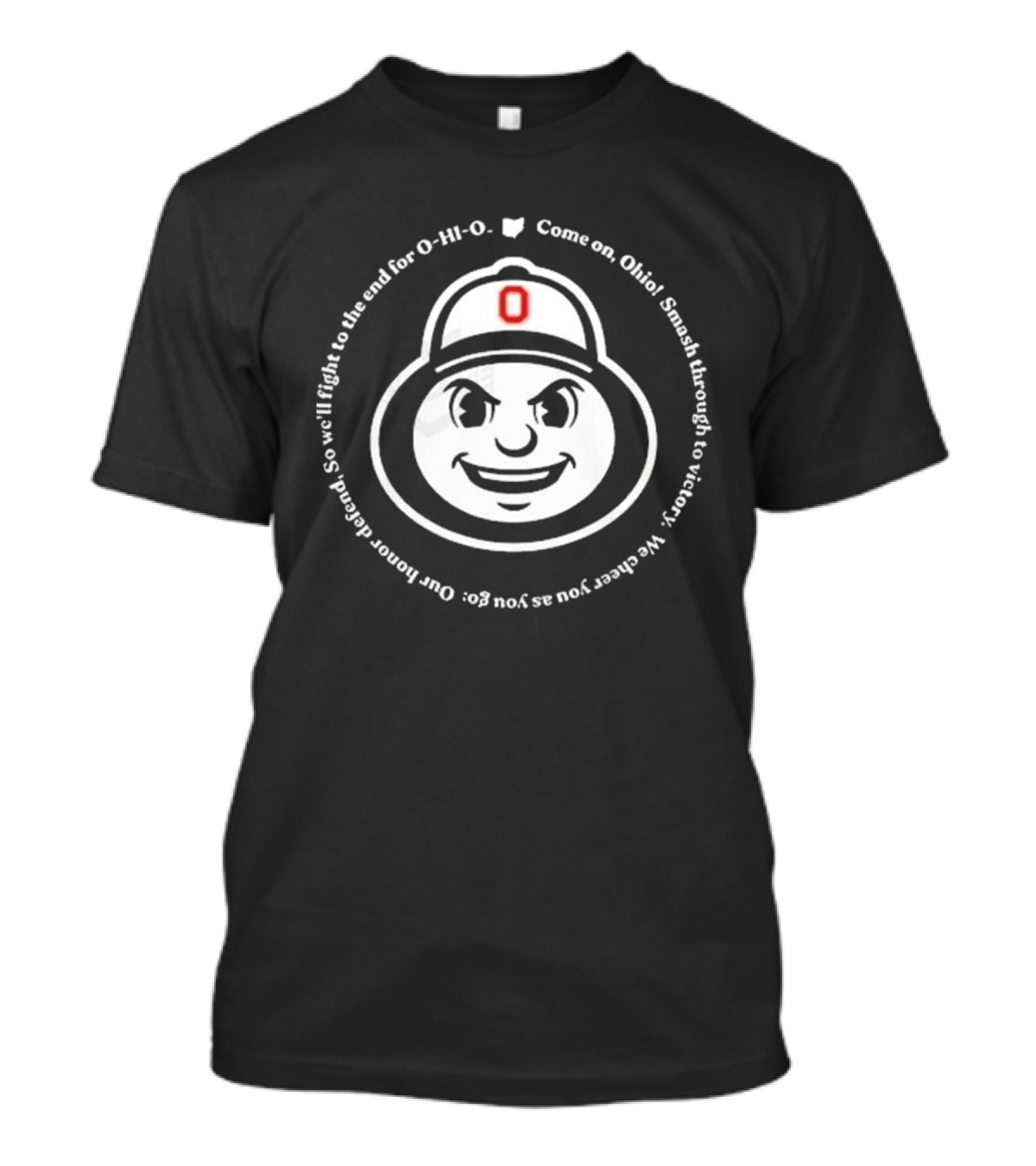 Ohio State Buckeyes Smash Through To Victory O-HI-O T-Shirt