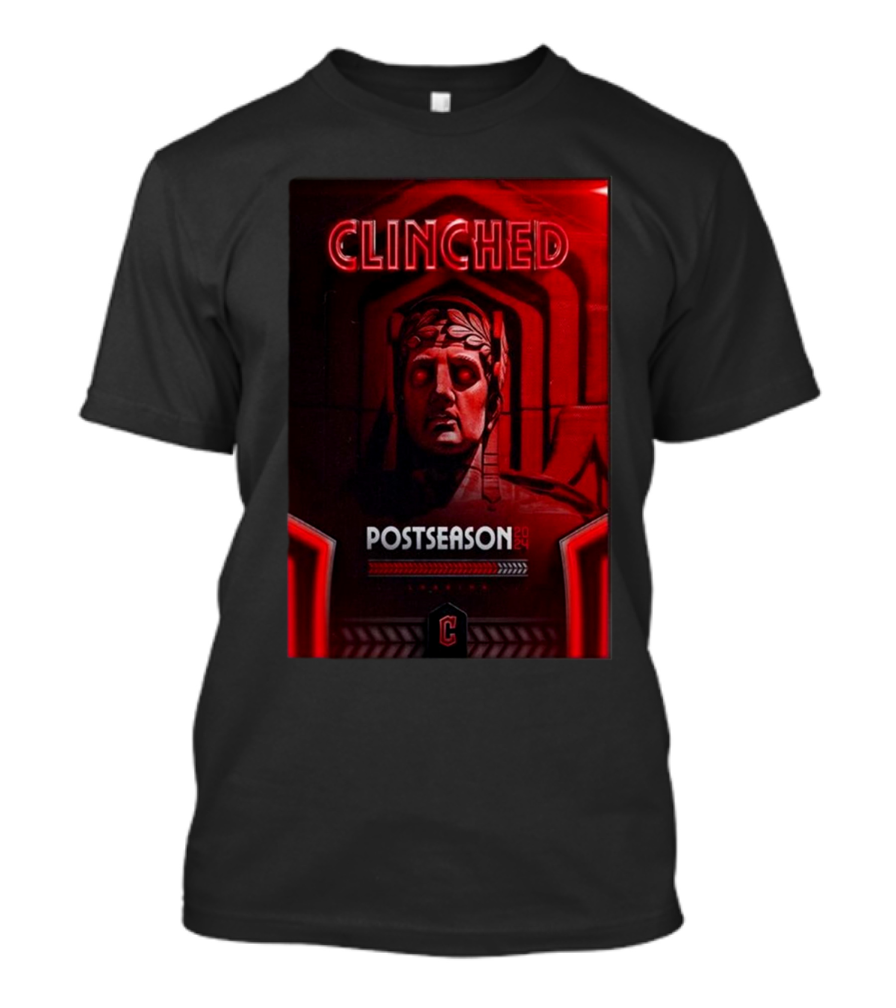 Clinched Postseason 2024 Cleveland Guardians T-Shirt