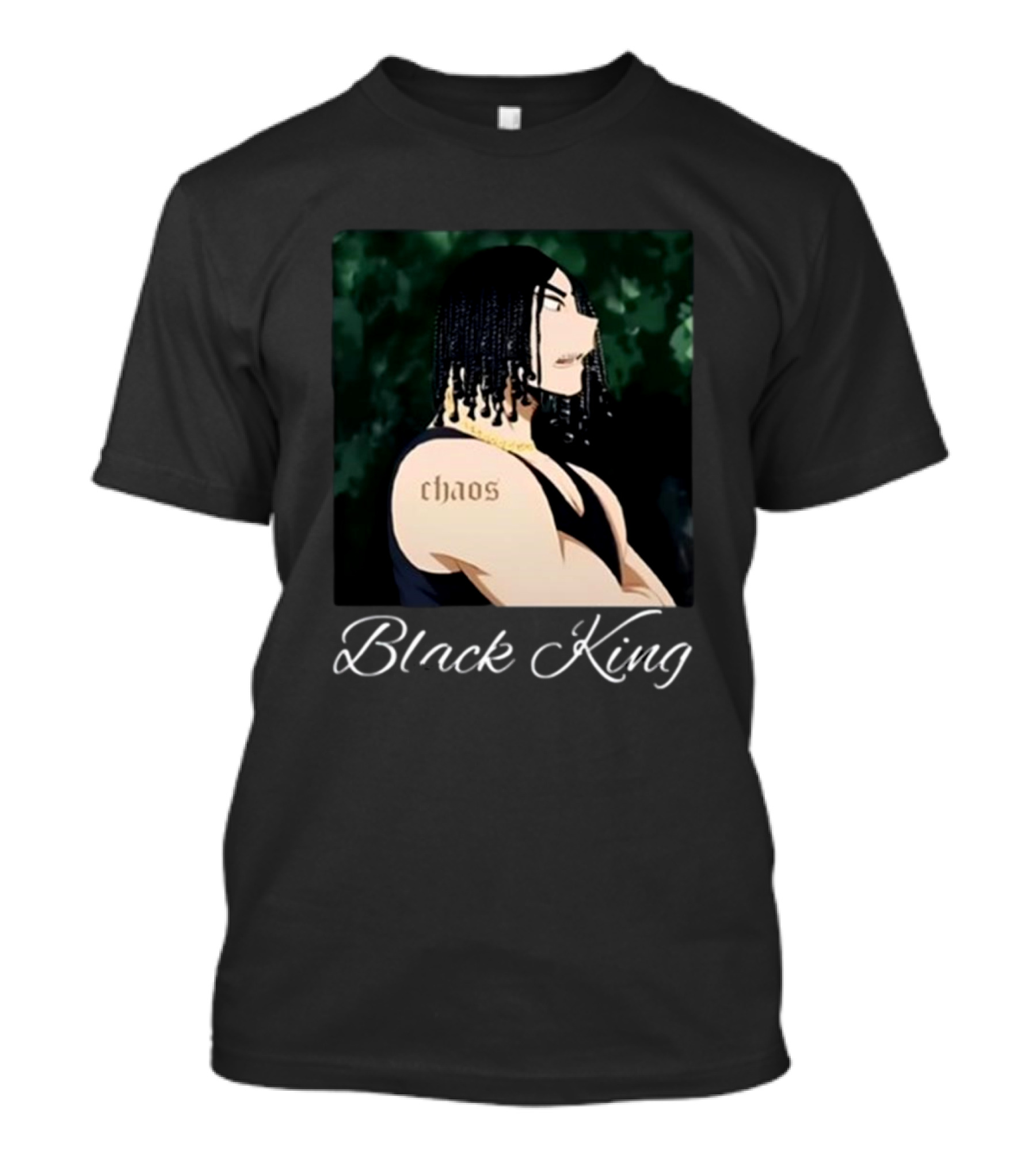 Black King Chaos Bakugo Katsuki T-Shirt