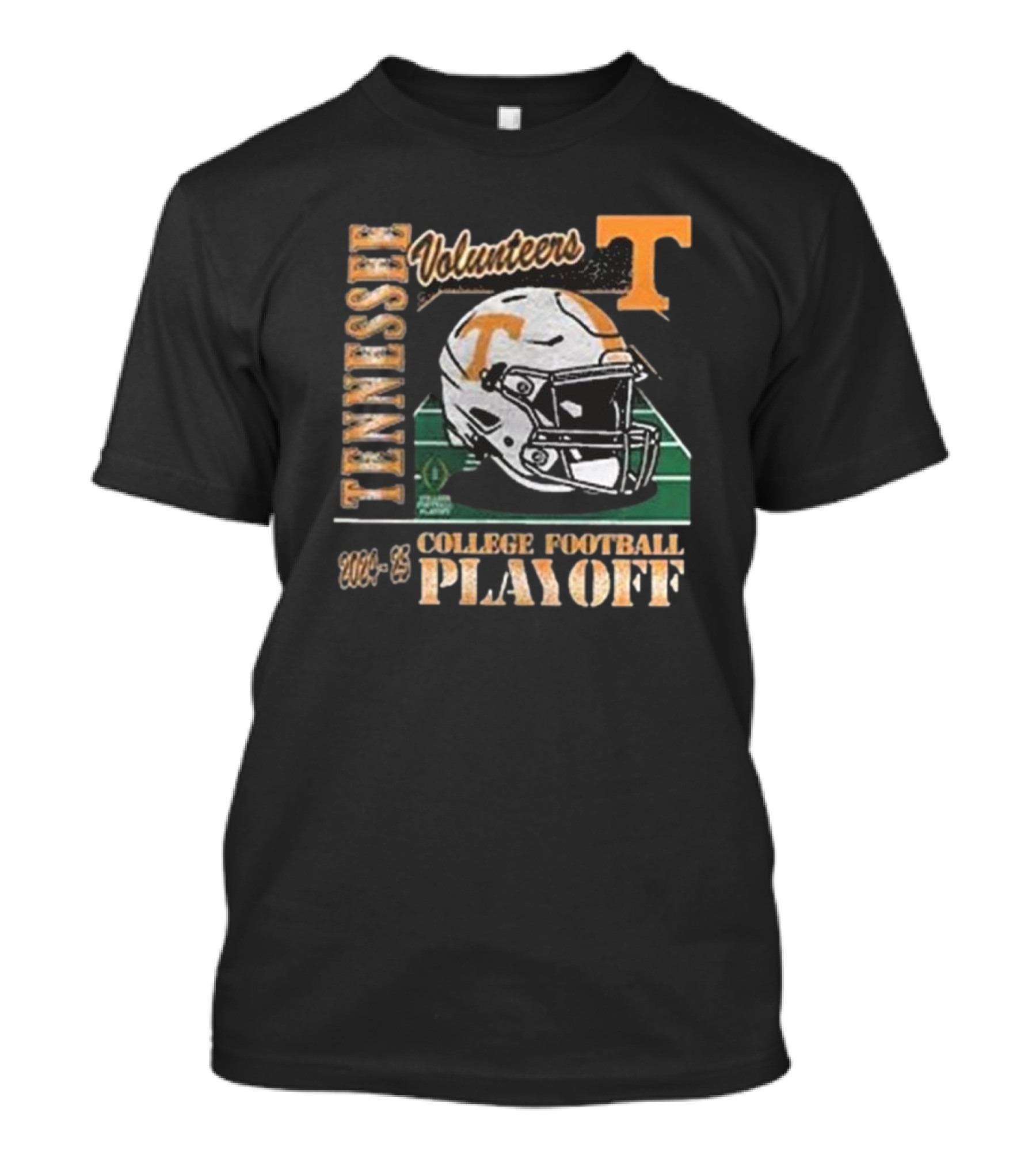 Tennessee Volunteers 2024-25 College Football Playoff Helmet NCAA Division T-Shirt