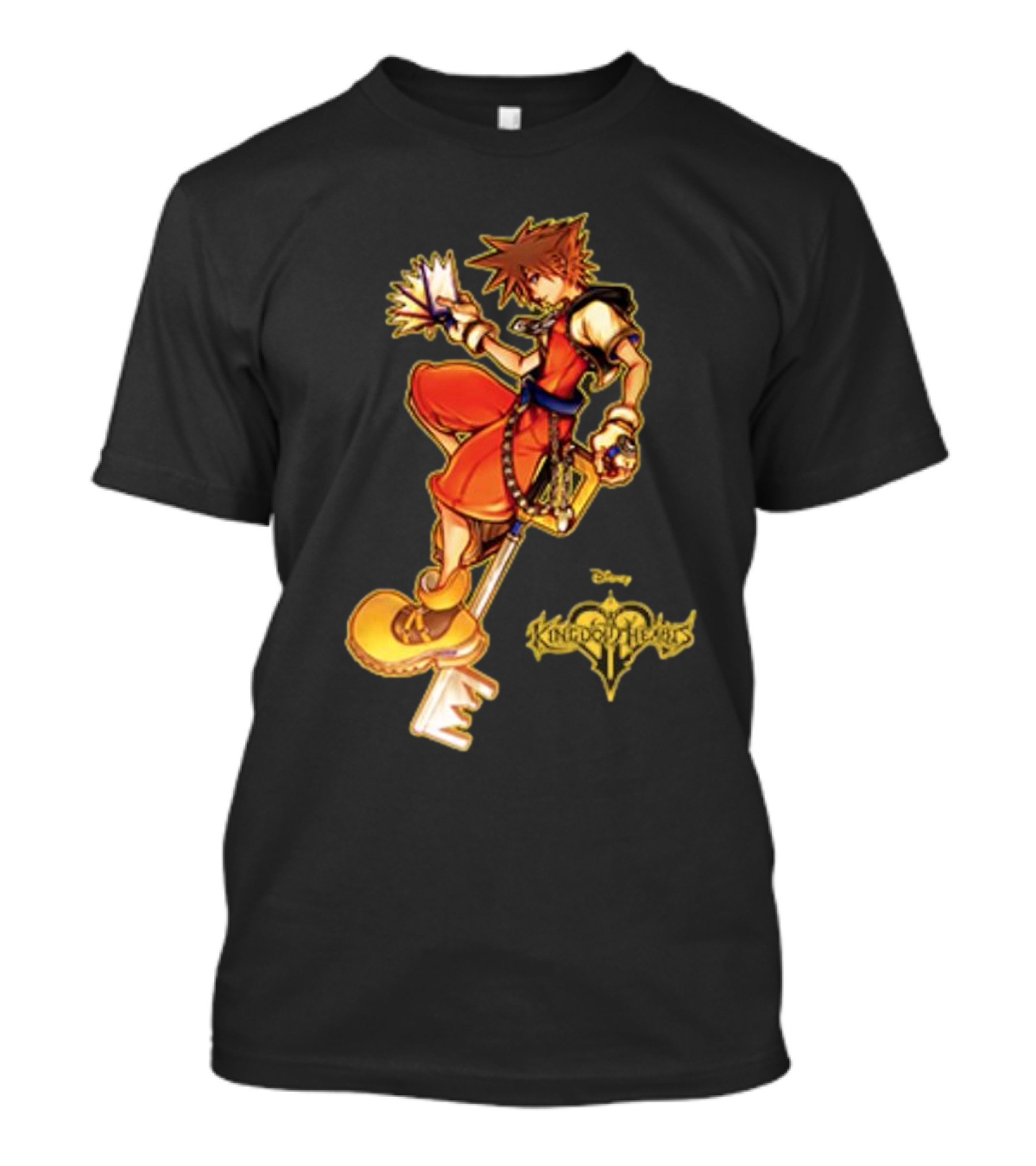 Kingdom Hearts Disney Sora Keyblade Character T-Shirt