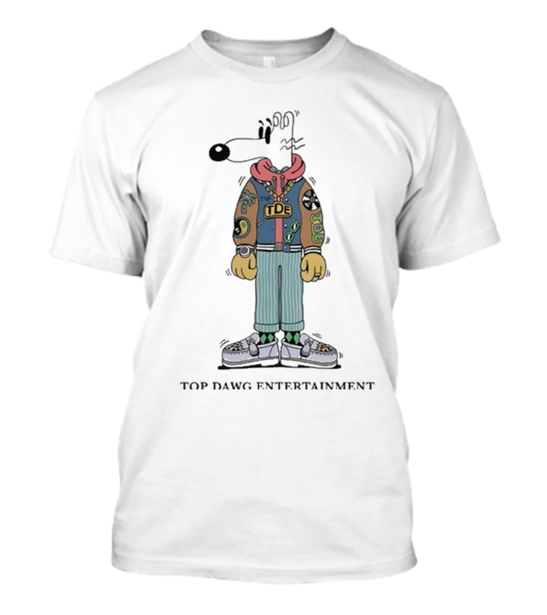 TDE X Steven Harrington Mello Top Dawg Entertainment Collaboration T-Shirt