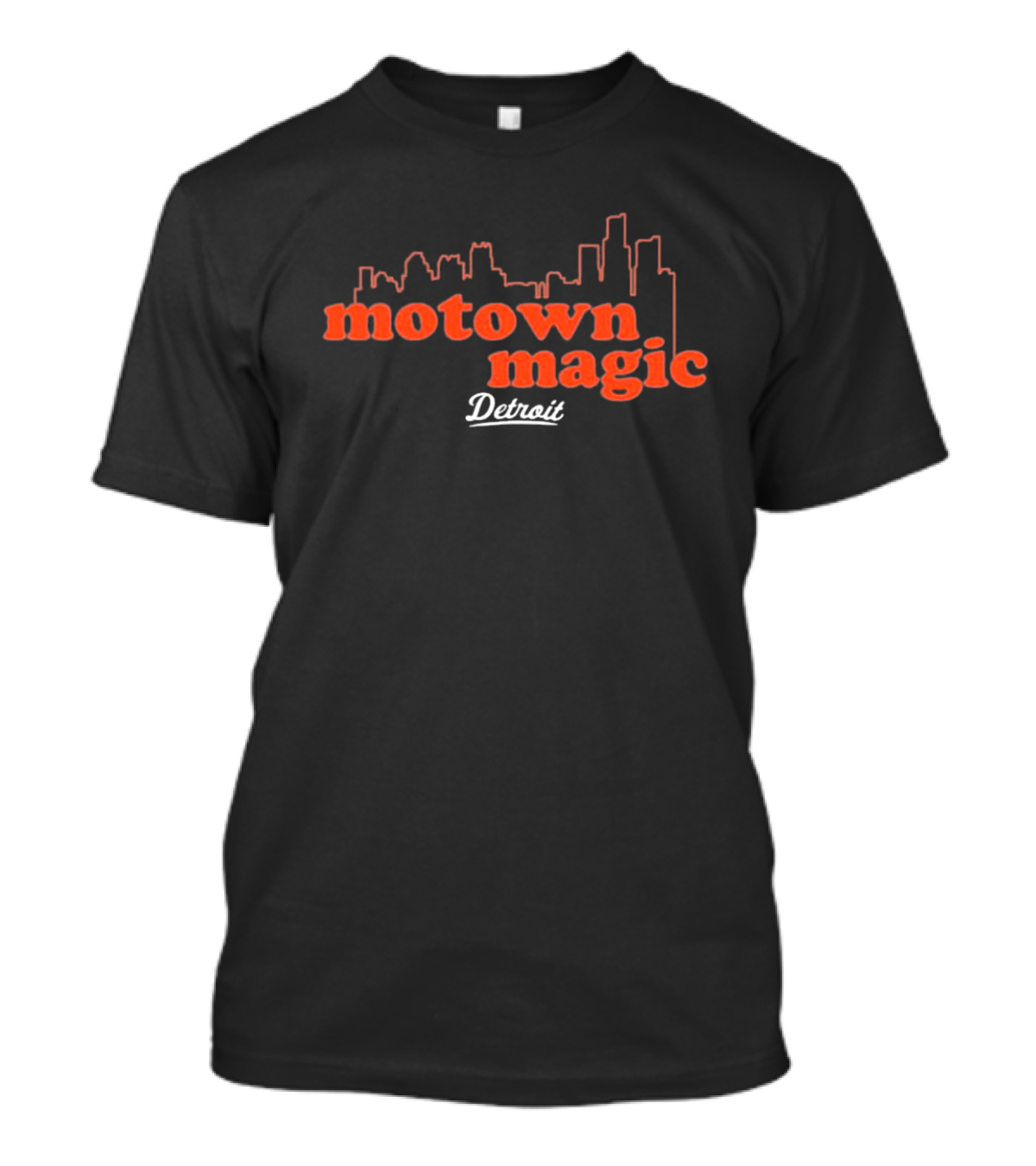 Motown Magic Detroit Tigers Skyline MLB T-Shirt