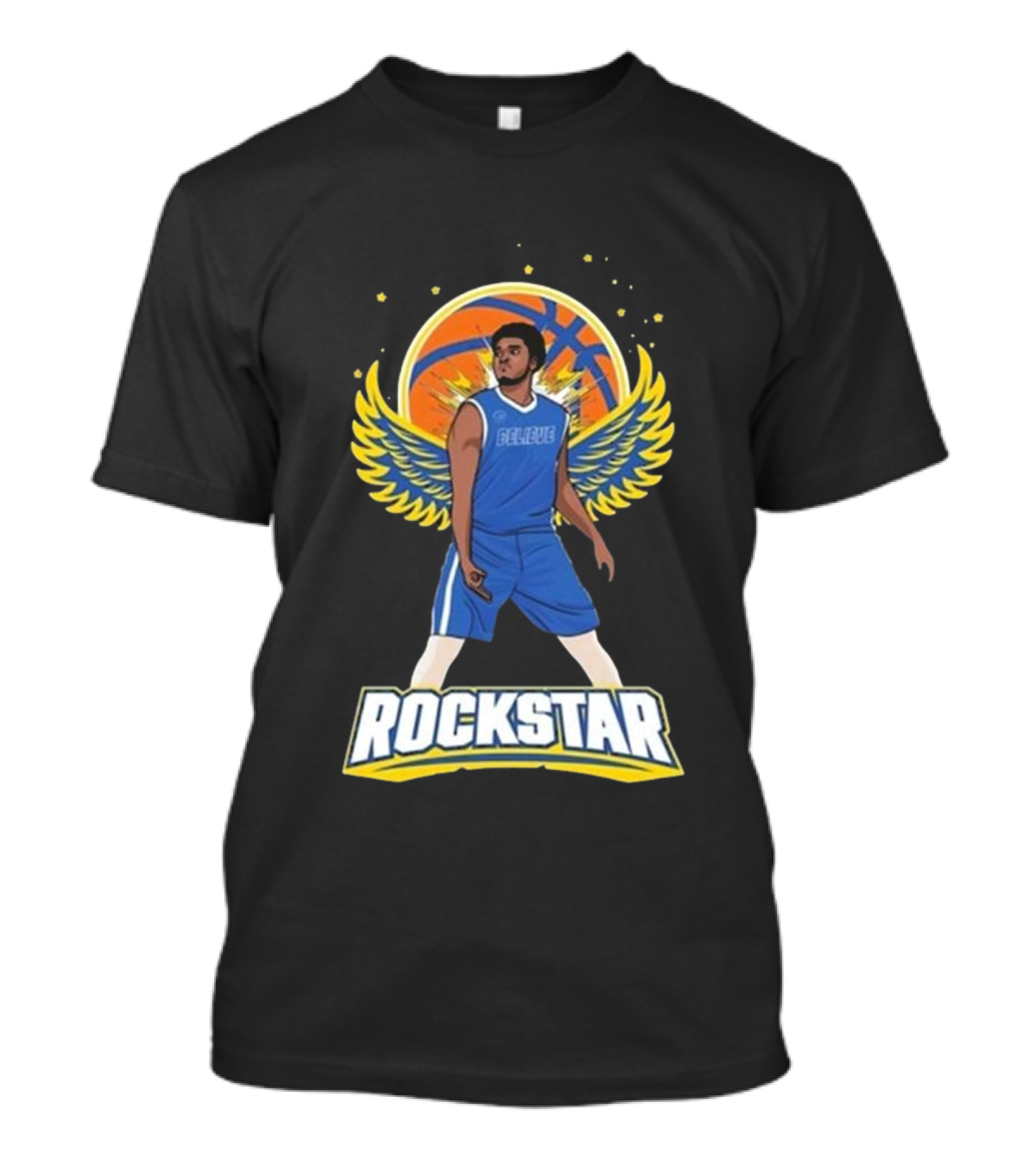 Rockstar Basketball Wings Belief T-Shirt