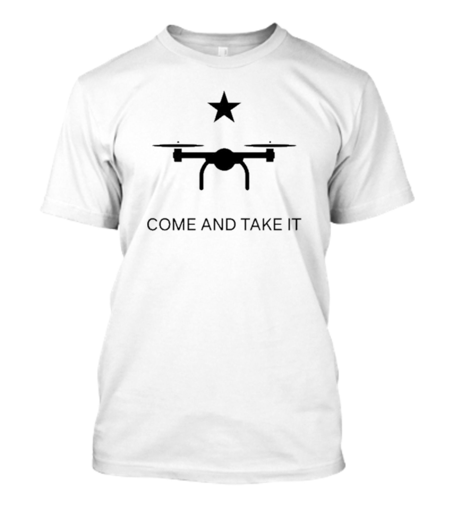 Dan Crenshaw On Fnc Implying Come And Take It Drone Star T-Shirt