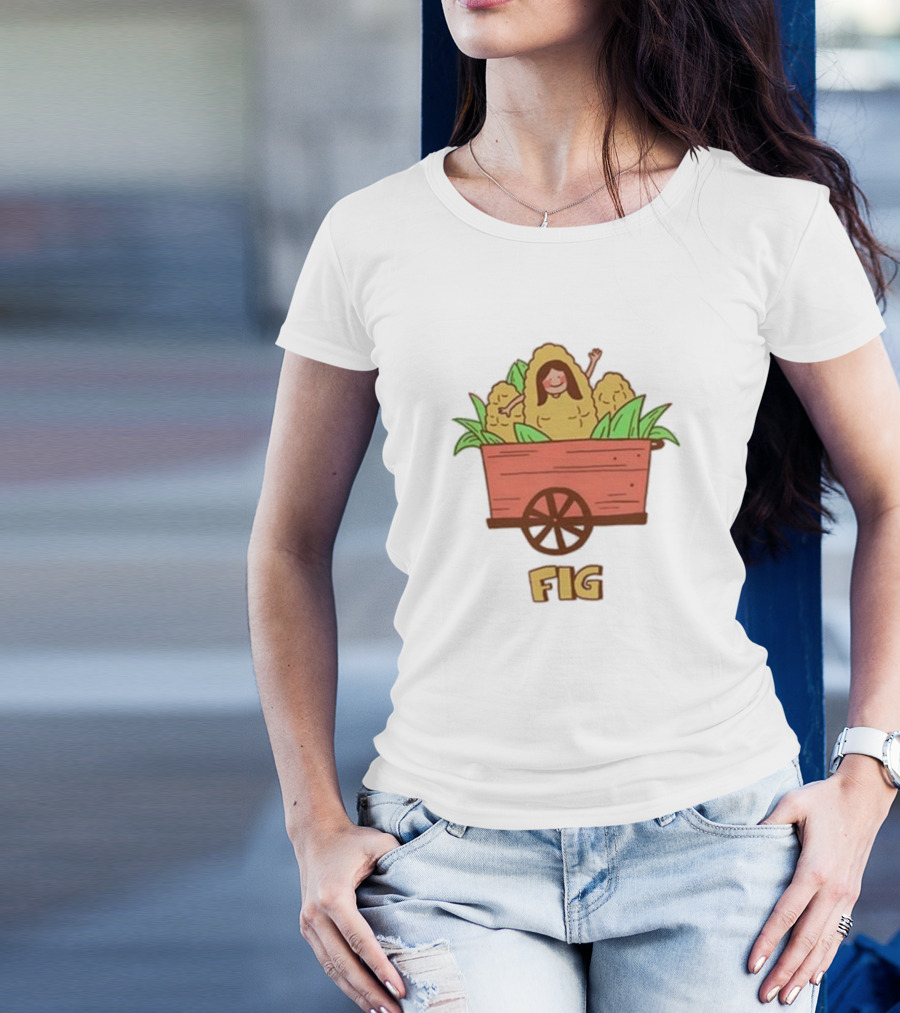 Figwoop Fig Wagon Girl T-Shirt
