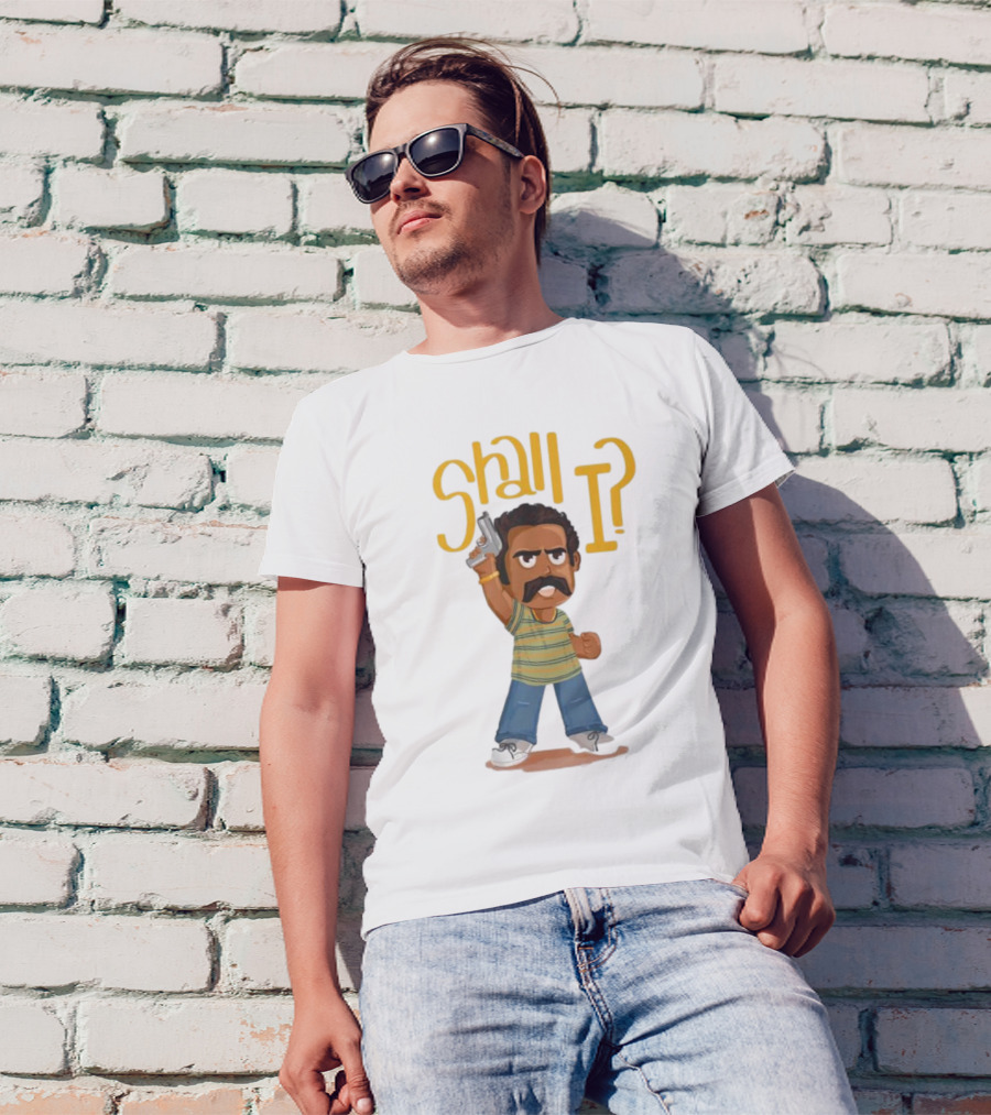Awesome Amban Aavesham Character Shall I? T-Shirt