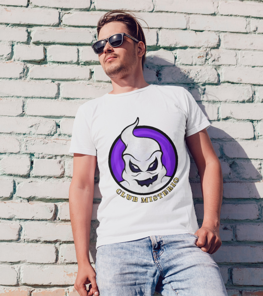 Club Misterio Ghostly Emblem T-Shirt