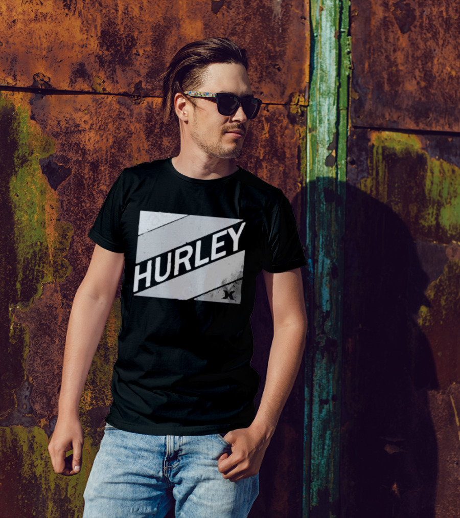 Hurley Logo Design Scott Cawthon Collaboration T-Shirt