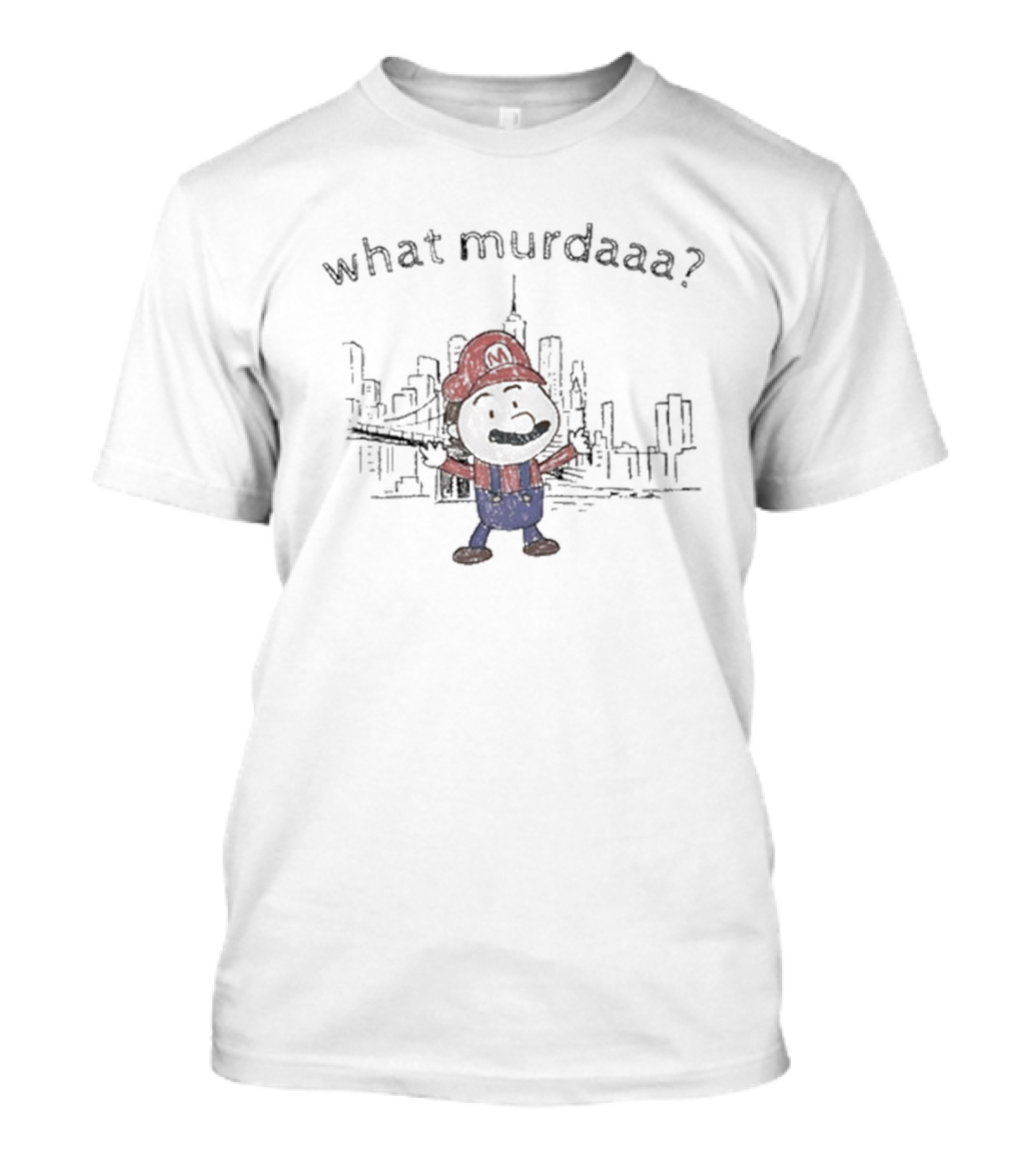 What Murdaaa Dishonorable Mentions Mario Painting T-Shirt