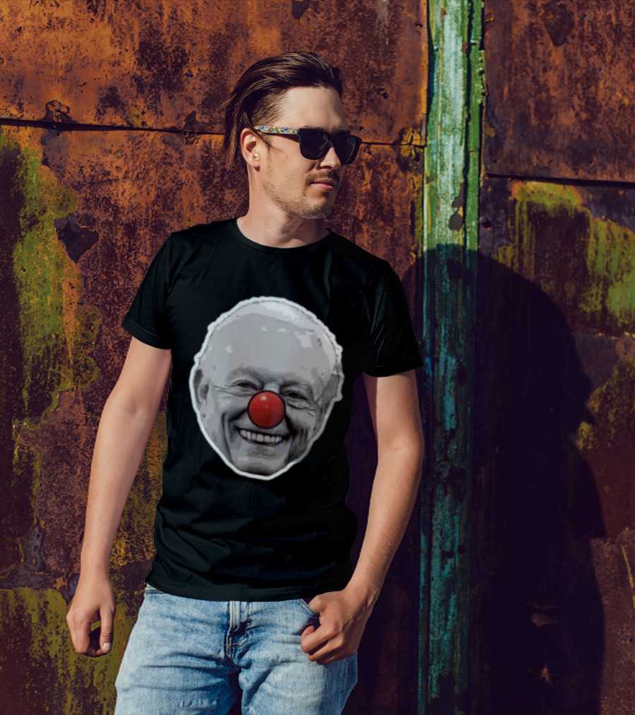 Tywalker716 Jerry Jones Clown Face With Red Nose T-Shirt