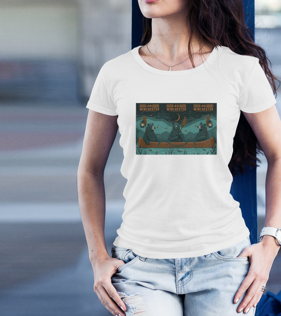 49 Winchester Canoe Adventure NYE Shows Charlotte NC Washington DC Dec 28-31 T-Shirt
