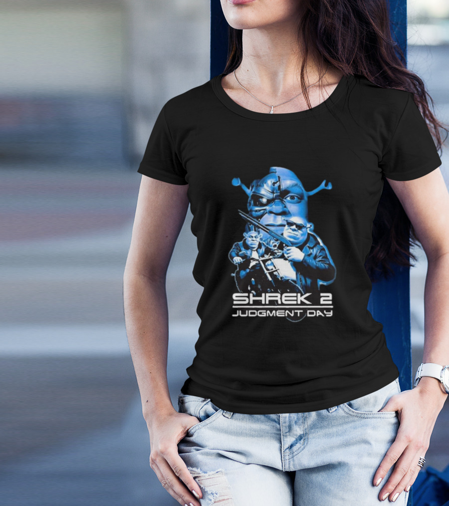Shrek 2 Judgment Day Terminator Mashup T-Shirt