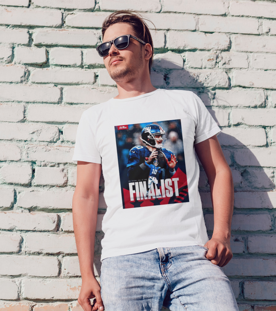 Ole Miss Eli Manning Pro Football Hall Of Fame Finalist 2025 T-Shirt