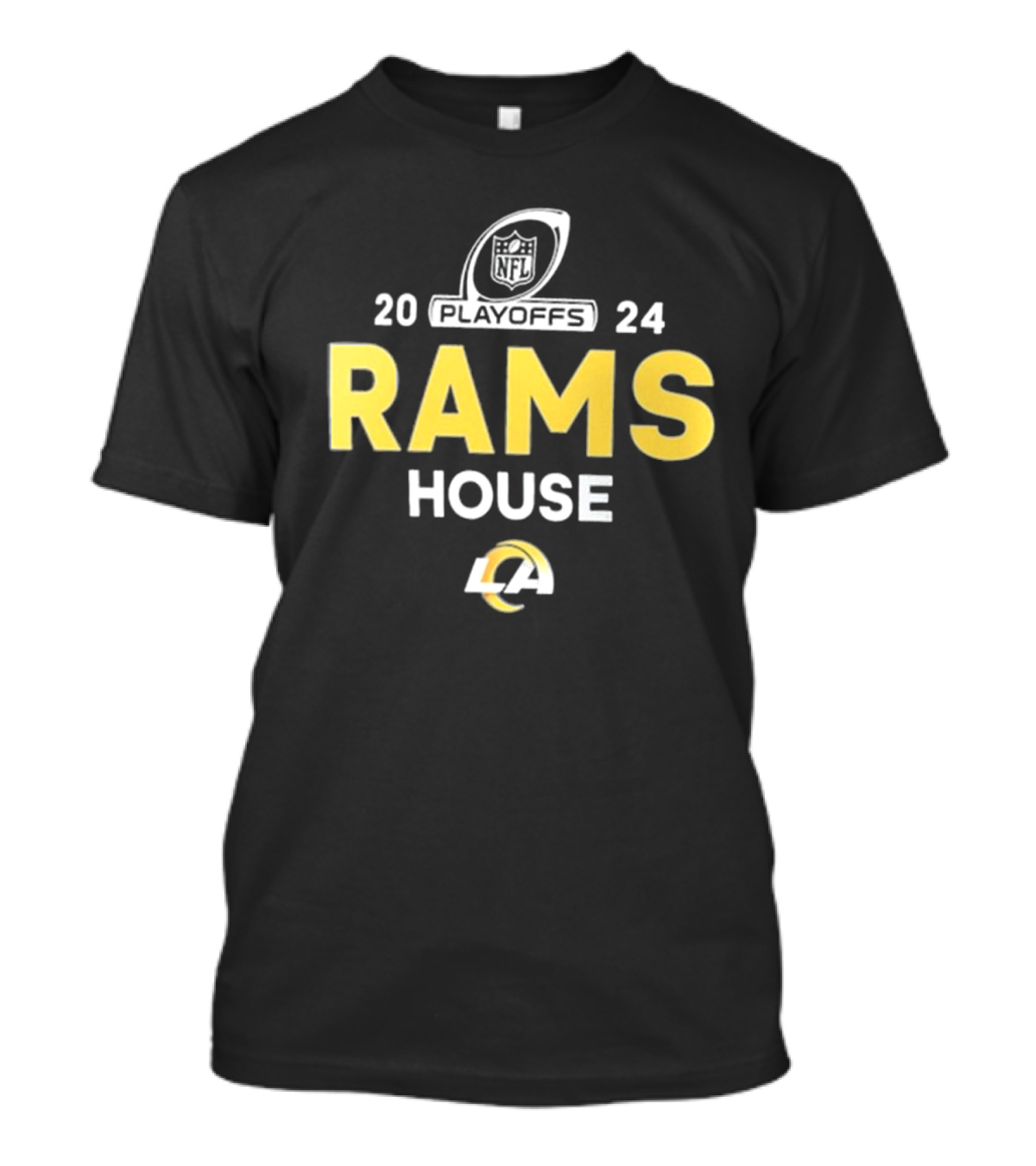 Los Angeles Rams 2024 NFL Playoffs Rams House LA T-Shirt