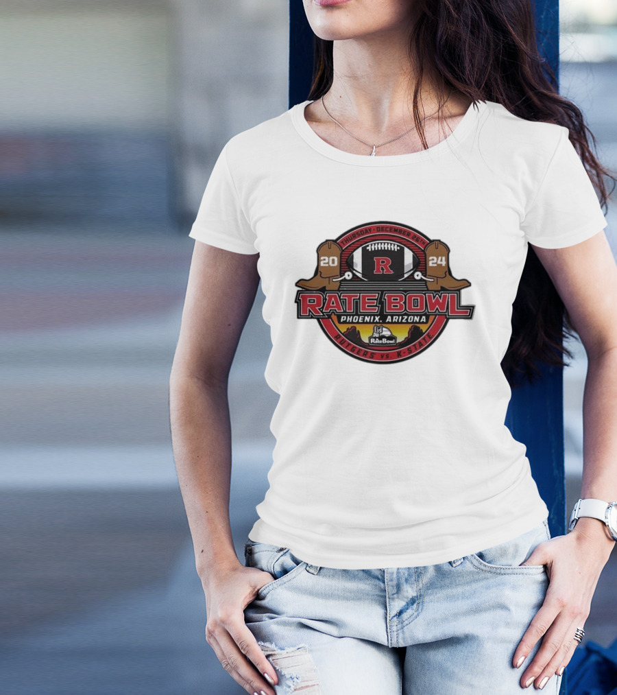 Thursday December 26th 2024 Rate Bowl Phoenix Arizona R Rutgers Vs K-State T-Shirt