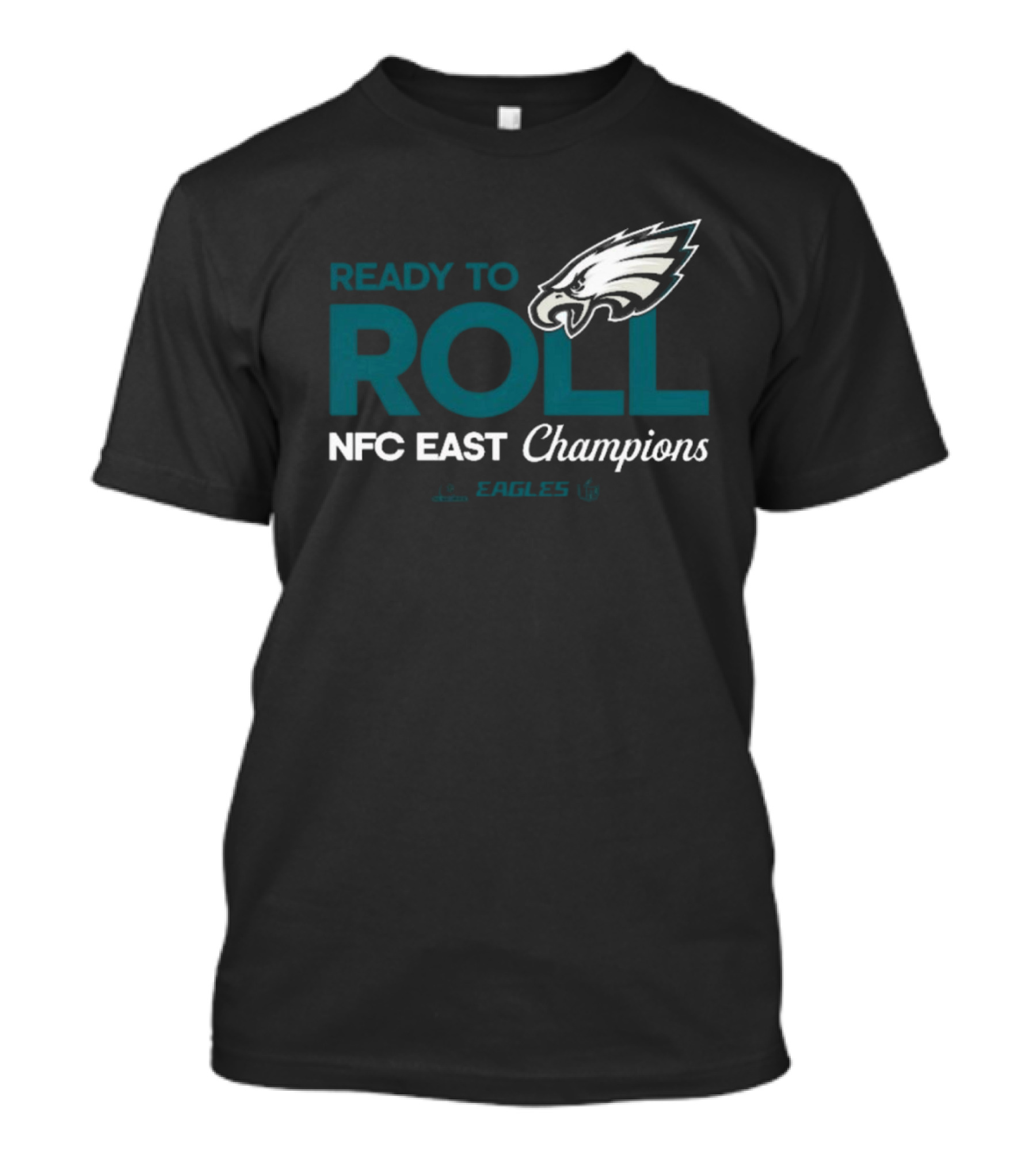 Philadelphia Eagles Ready To Roll NFC East Champions 2024 Playoffs Locker Room T-Shirt