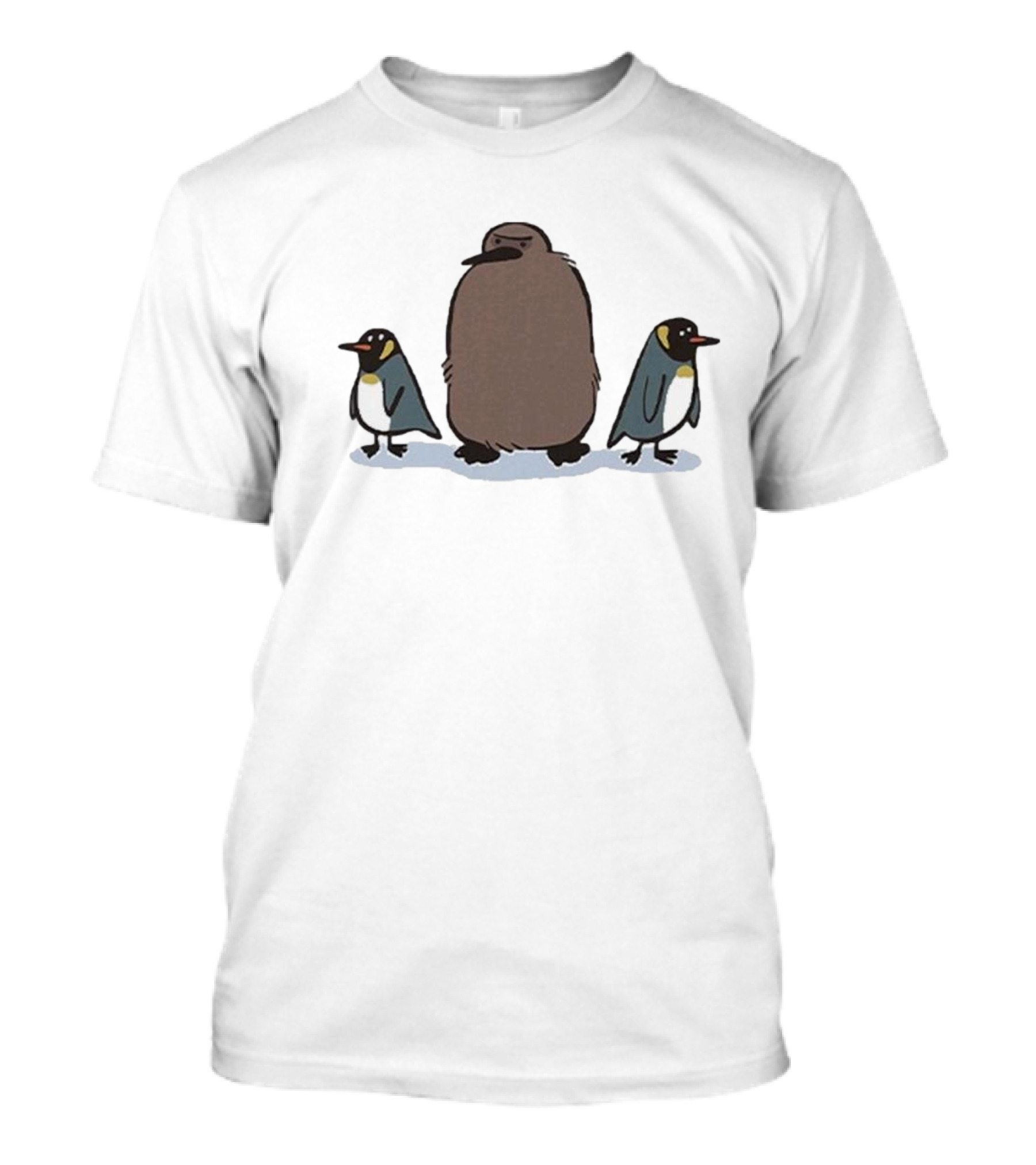 Pesto The Penguin Trio Standing Together T-Shirt