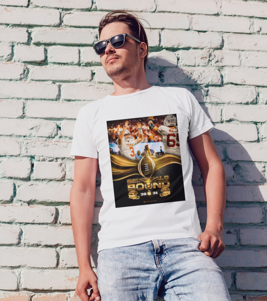 Semifinals Bound Texas Longhorns 39-31 Victory Over Arizona State Sun Devils Peach Bowl It Just Means More T-Shirt