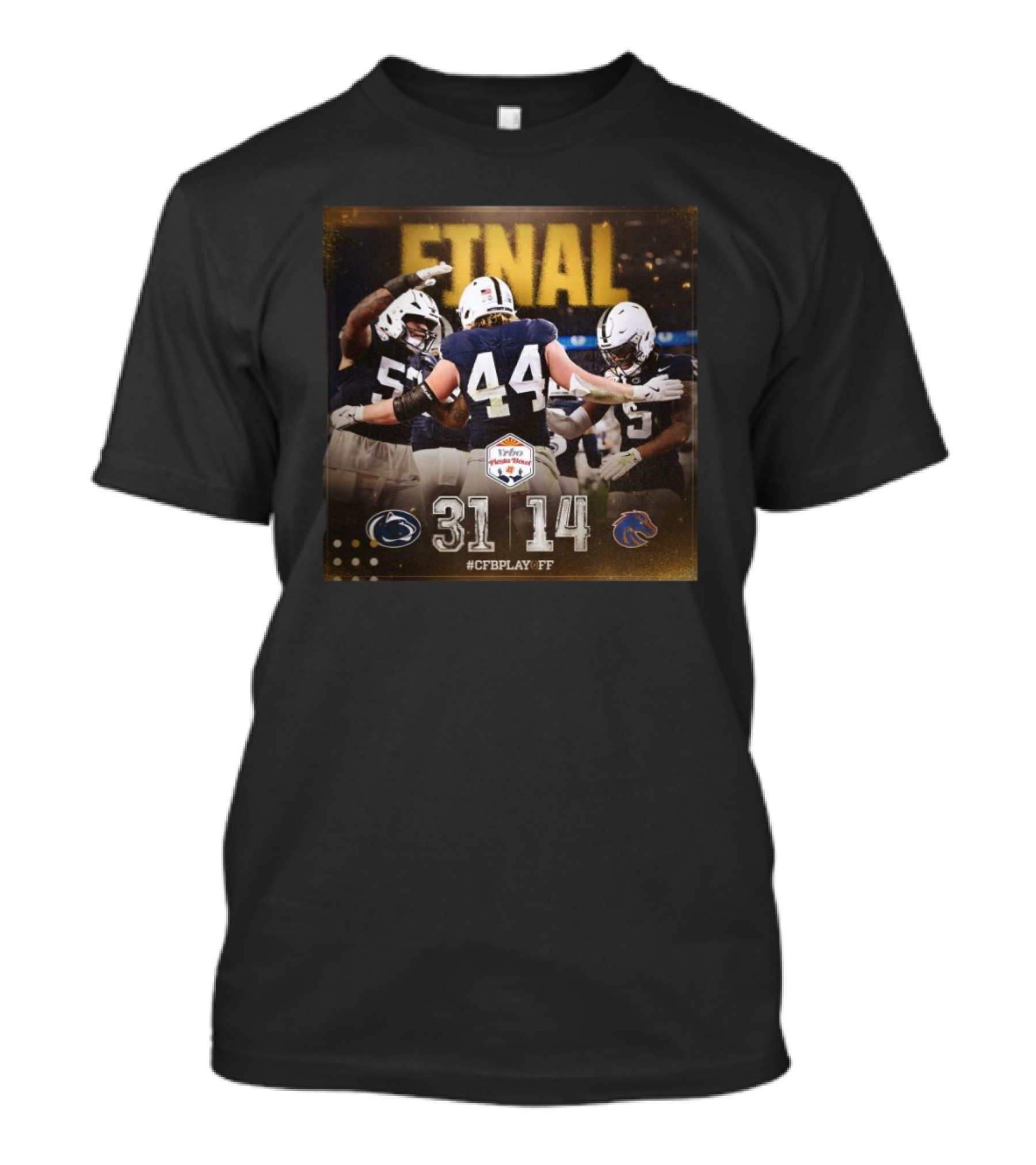 Final College Football Playoff Penn State Nittany Lions Victory Over Boise State Broncos 31-14 #CFBPlayoff T-Shirt