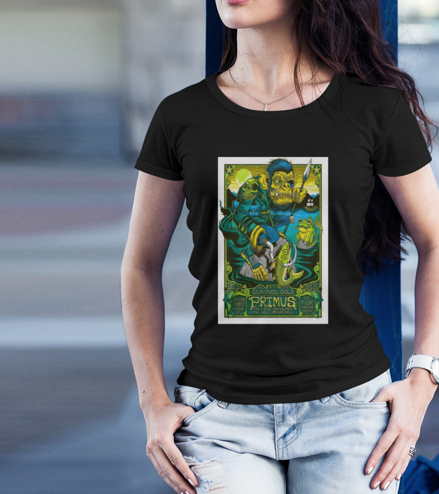 Claypool Lennon Delirium NYE Primus Frog Brigade Fox Theater Dec 30-31 T-Shirt