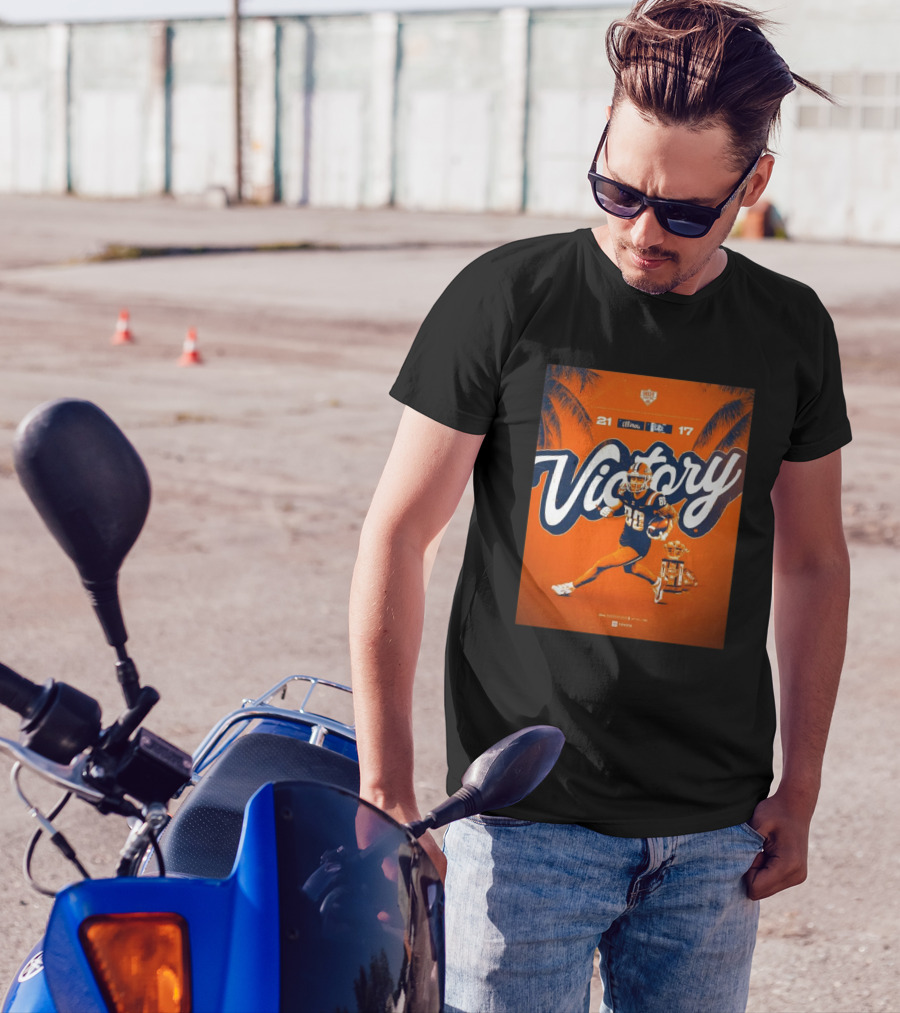 Victory Illinois 21-17 Over South Carolina Citrus Bowl Win T-Shirt