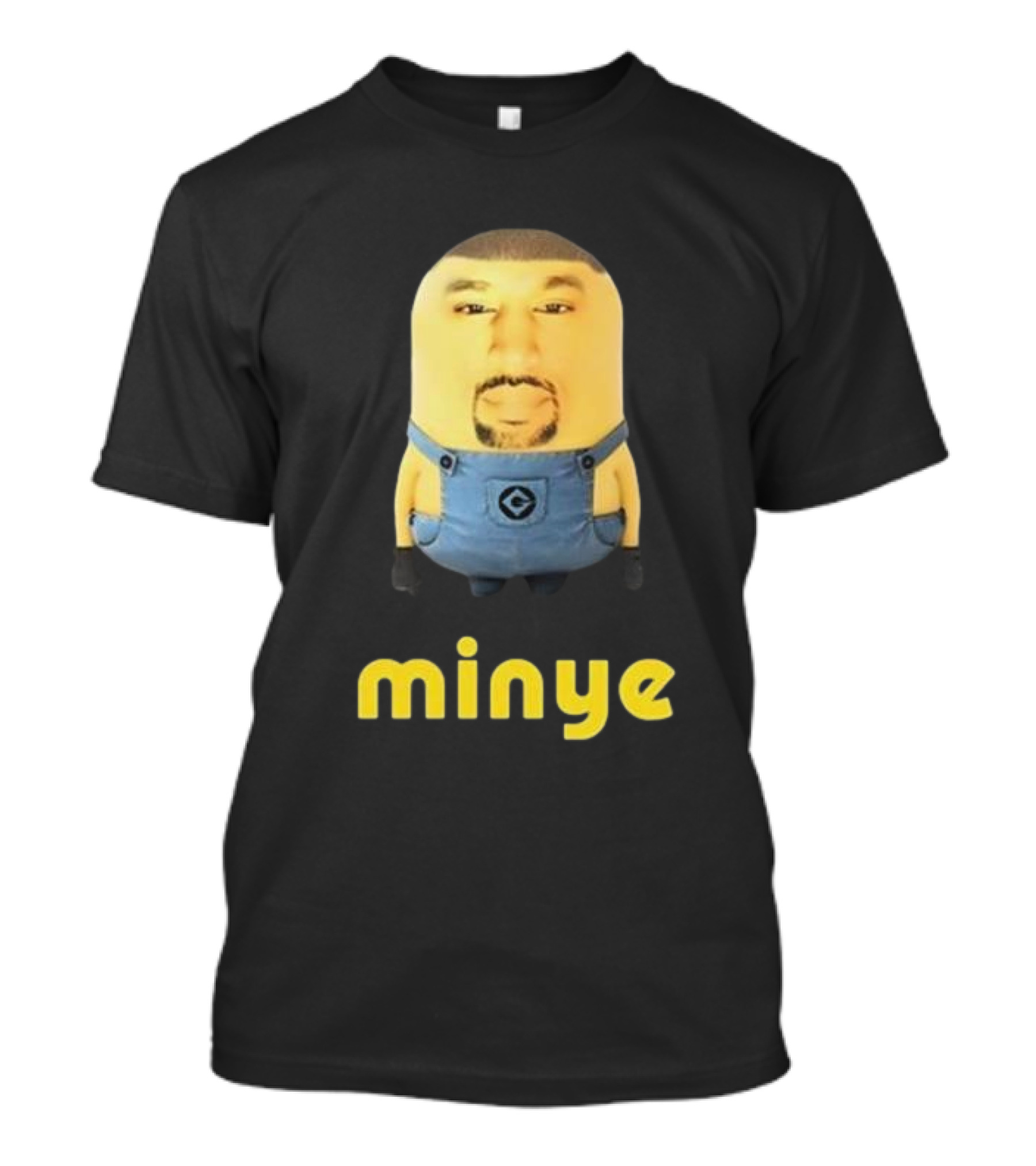 Minye Dippytees Minion Parody Face T-Shirt