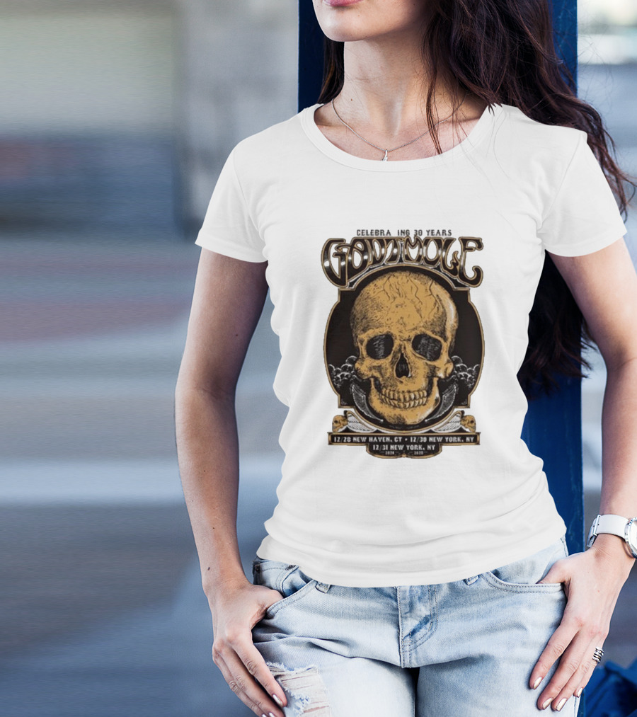 Gov’t Mule Celebrating 30 Years NYE Shows Dec 28 New Haven CT And Dec 30-31 New York NY T-Shirt