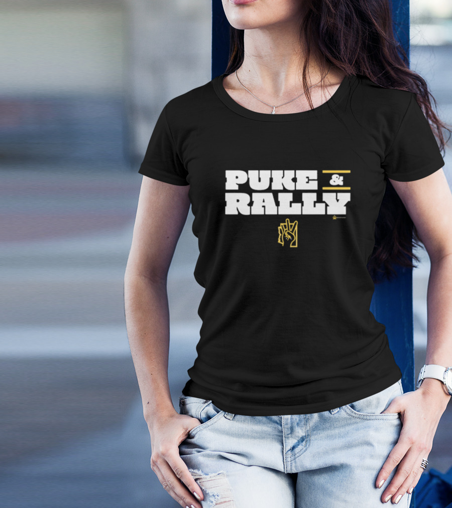 Puke And Rally Dan Trujillo Peace Hand T-Shirt