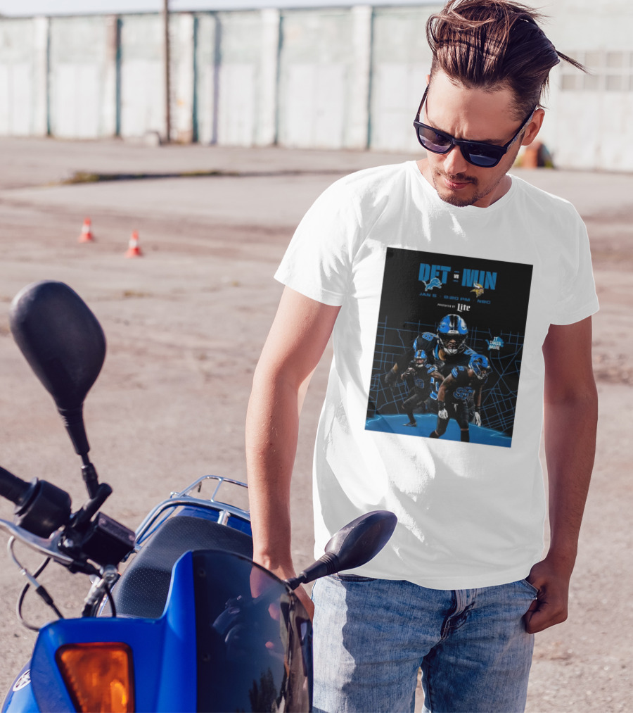 DET Vs MIN Jan 5 2025 8:20 PM NBC It Takes More T-Shirt