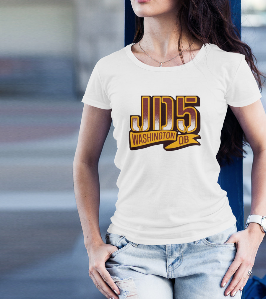JD5 Washington QB Pardon My Take Jayden Daniels T-Shirt
