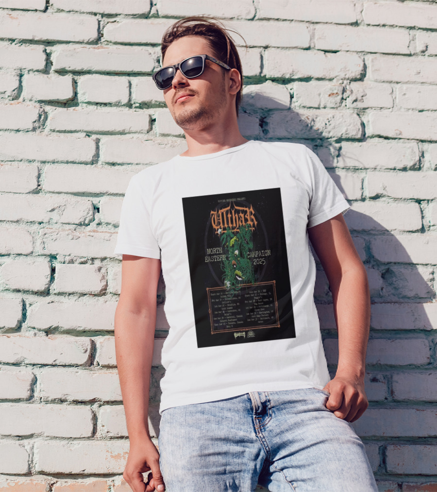 Ripping Headaches Presents Ulthar North Eastern Campaign Tour 2025 Tour Dates And Venues T-Shirt