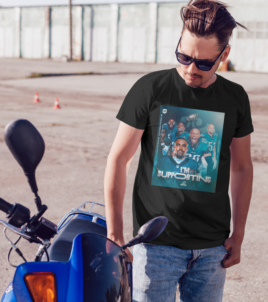 Philadelphia Eagles NFC Number Two Seed NFL Playoffs 2024 I'm Supporting T-Shirt