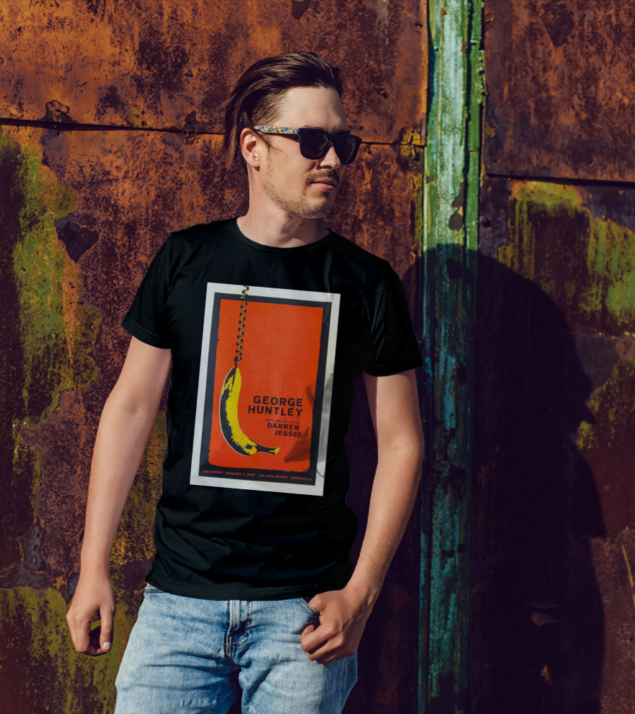 George Huntley With Special Guest Darren Jessee The Arts Center Carrboro NC January 4 2025 T-Shirt