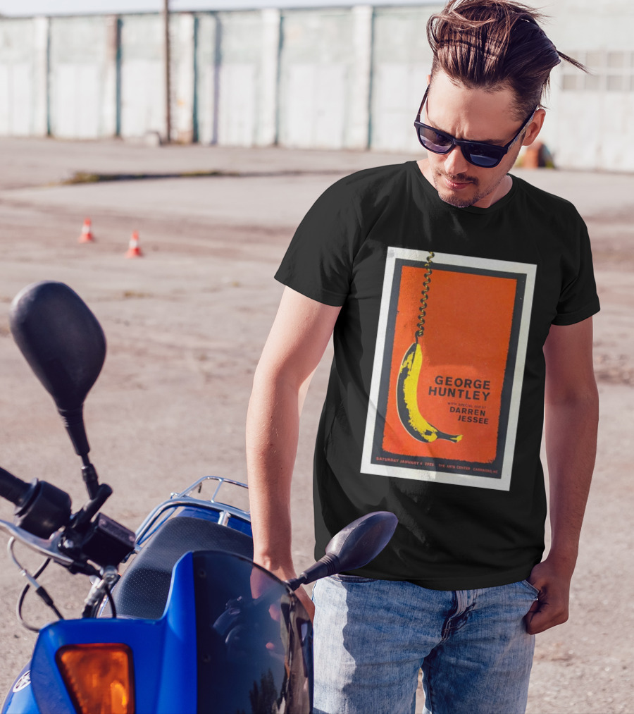 George Huntley With Special Guest Darren Jessee The Arts Center Carrboro NC January 4 2025 T-Shirt
