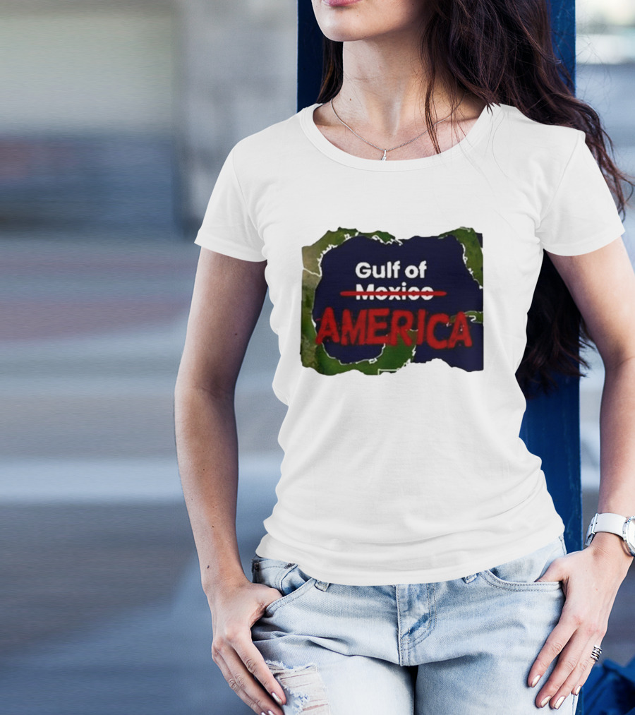 Gulf Of America Map T-Shirt