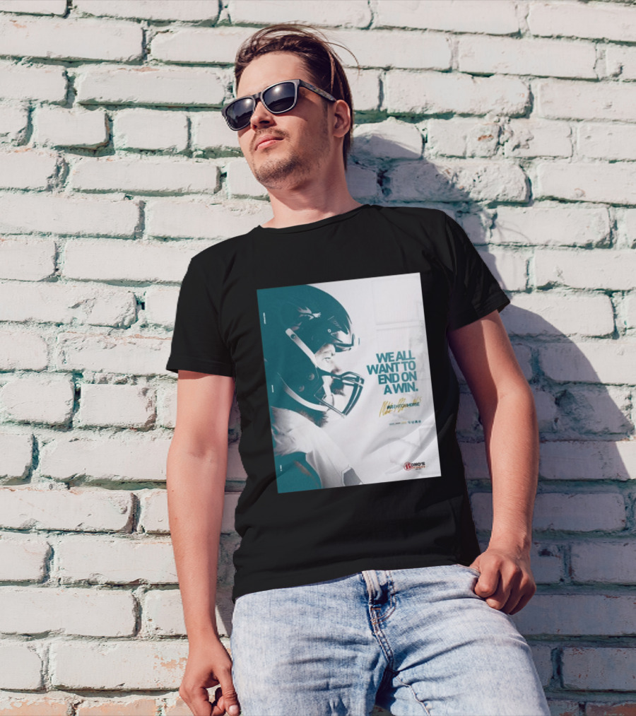 Jacksonville Jaguars Mitch Morse We All Want To End On A Win Fight To Finish Signature Bonos Barbecue T-Shirt