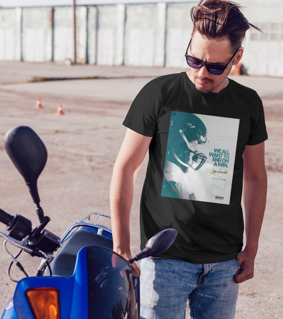 Jacksonville Jaguars Mitch Morse We All Want To End On A Win Fight To Finish Signature Bonos Barbecue T-Shirt