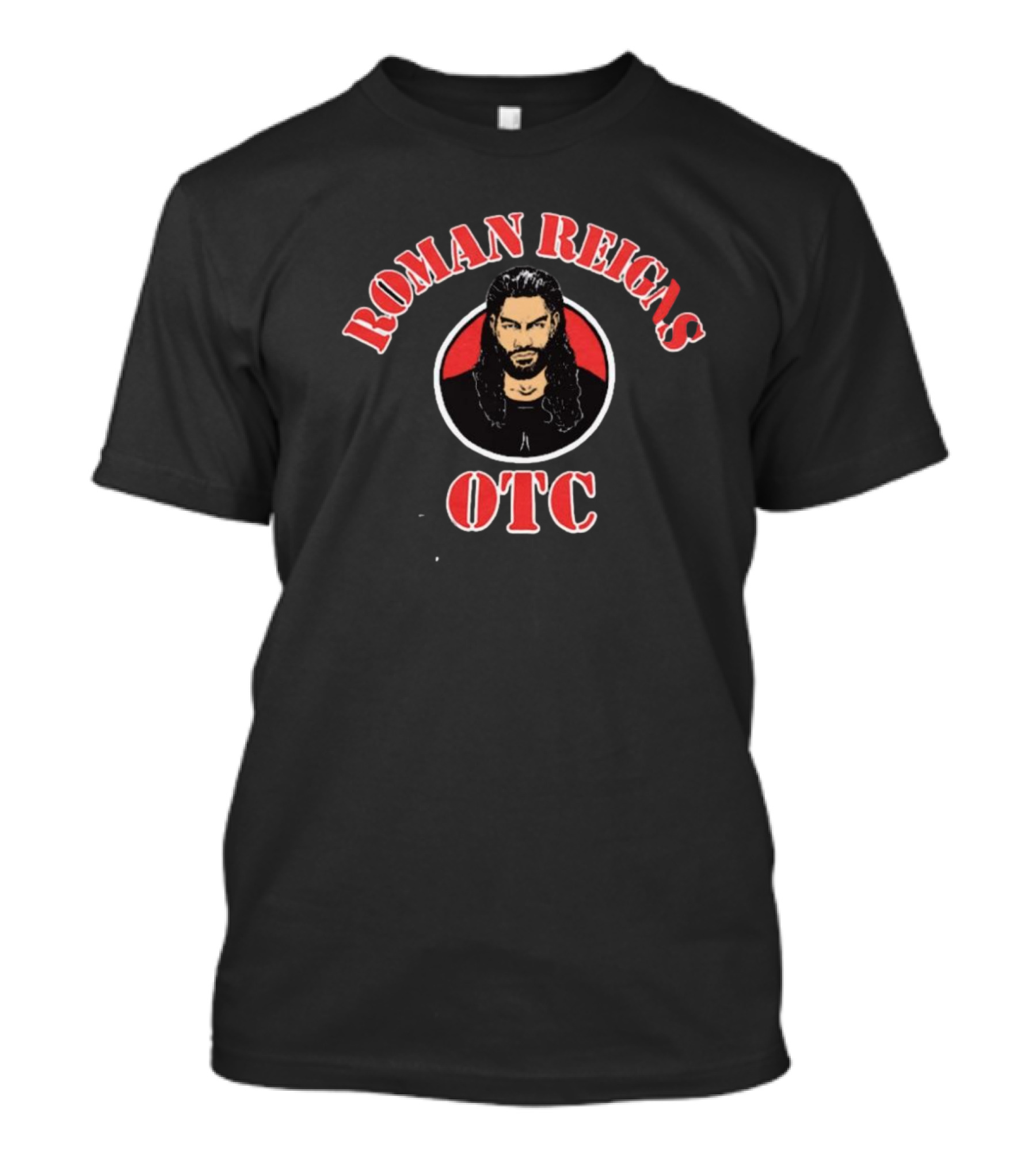 Roman Reigns OTC Signature Red Circle T-Shirt